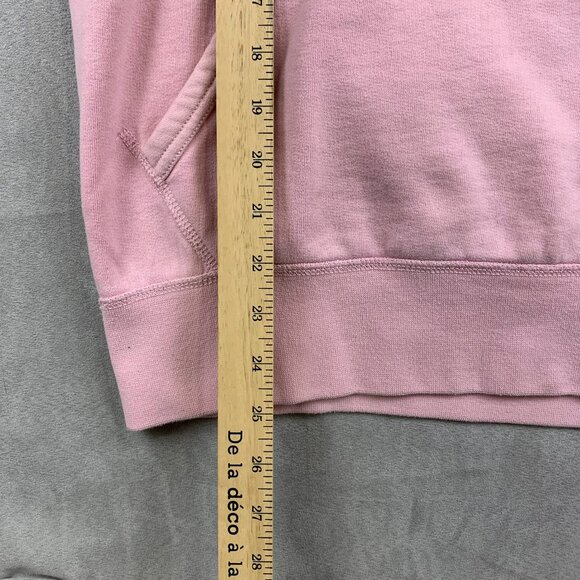Ralph Lauren Polo Mens Sweater Medium Pink Pullover Hoodie Long Sleeve Fleece - Picture 9 of 11